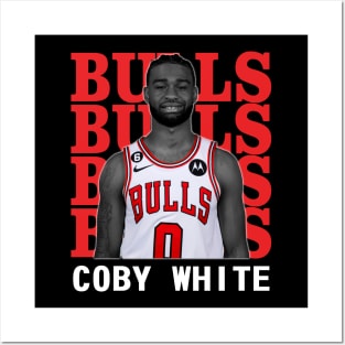 Chicago Bulls Coby White Posters and Art